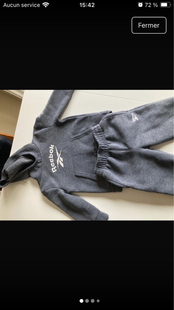 Ensemble jogging reebook