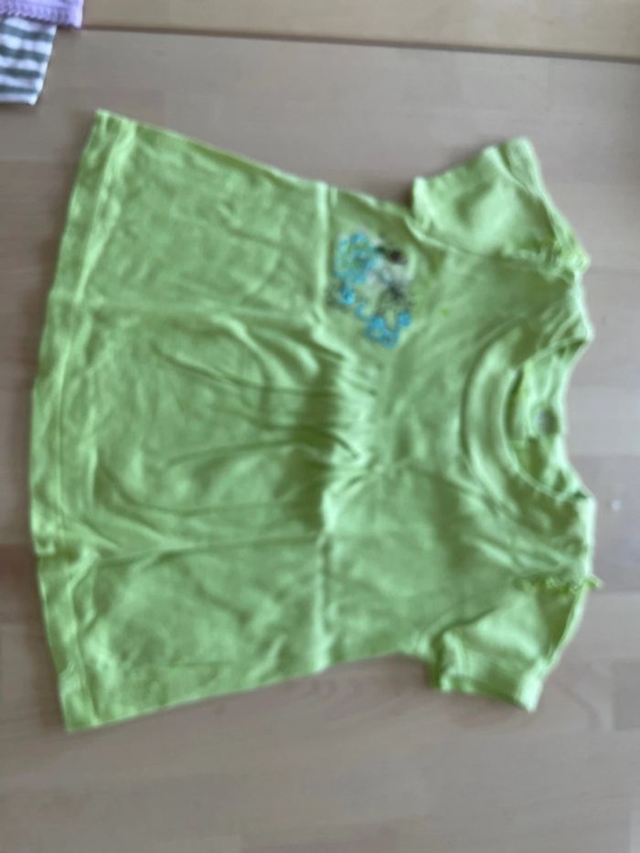 Lot de 9 tee shirt MC fille 12 mois multimarque - photo numéro 9