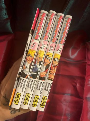 Lot de 4 mangas