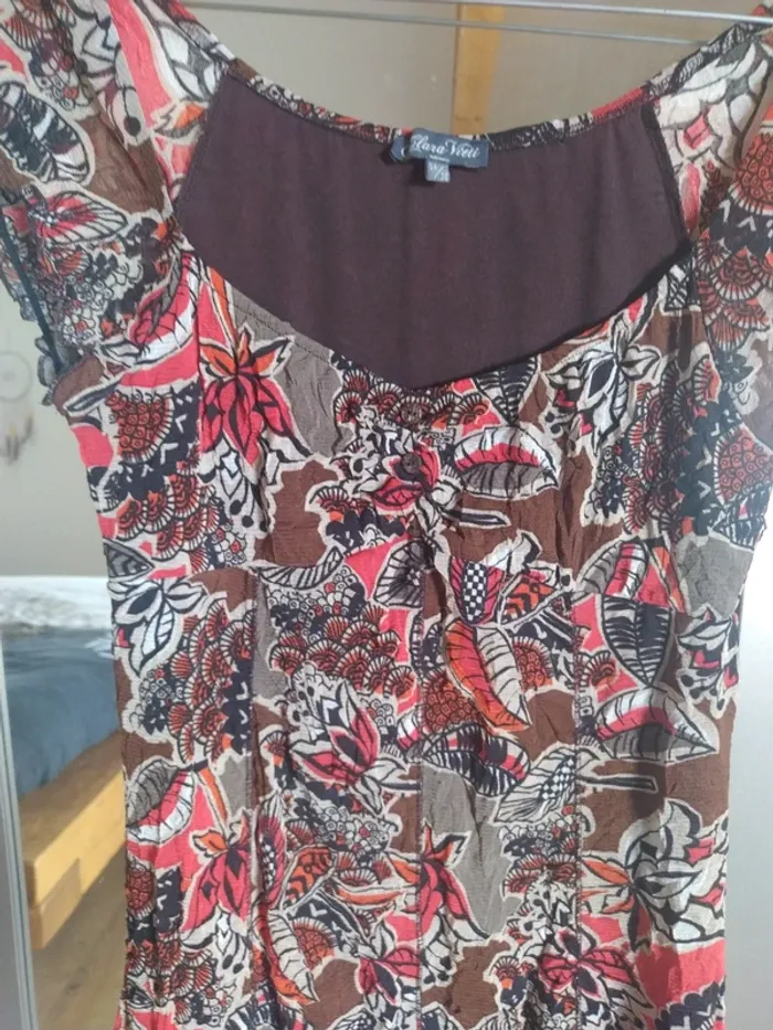 Robe d été vintage S Clara Vitti - photo numéro 2