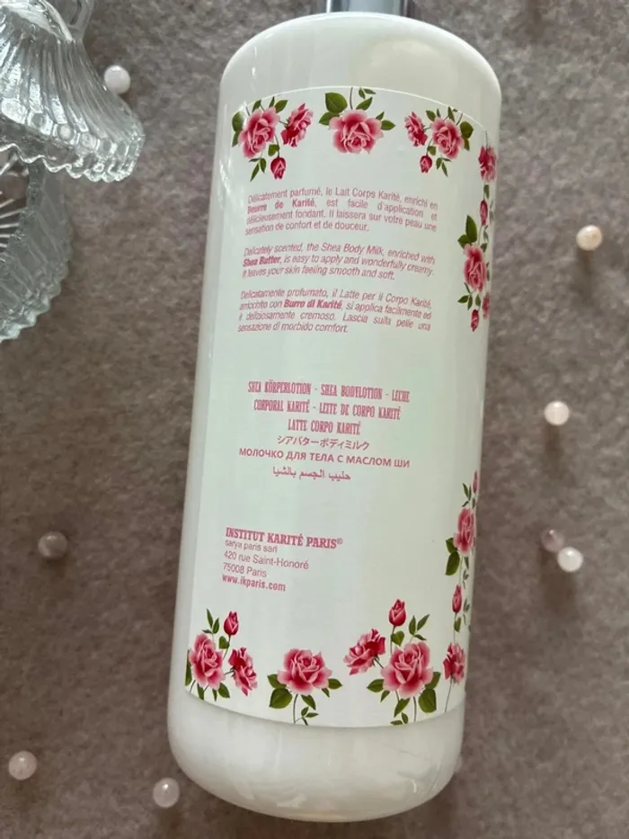 Lait corps karité rose mademoiselle de Institut Karité Paris - photo numéro 3