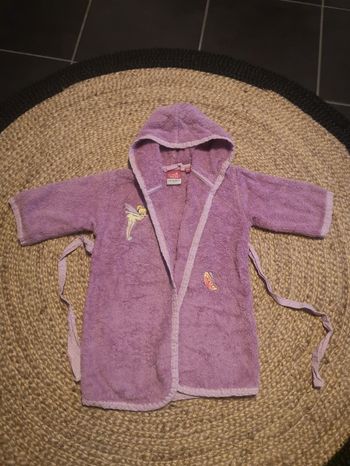 Peignoir de bain carré blanc 