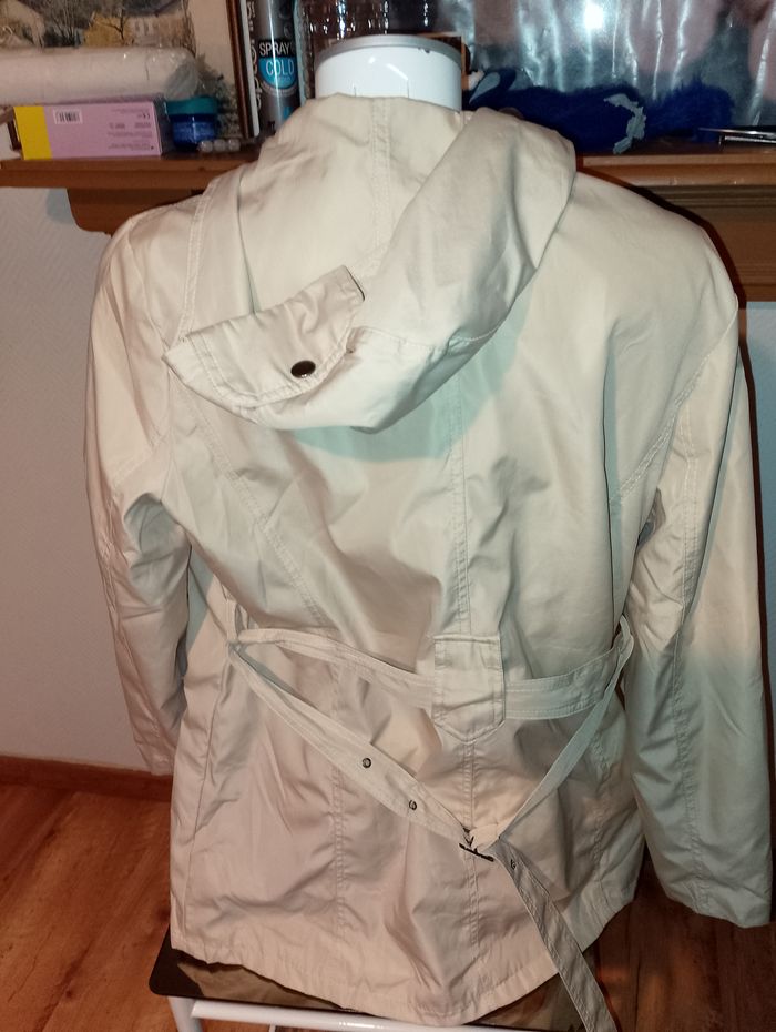 manteau creme t3xl - photo numéro 2