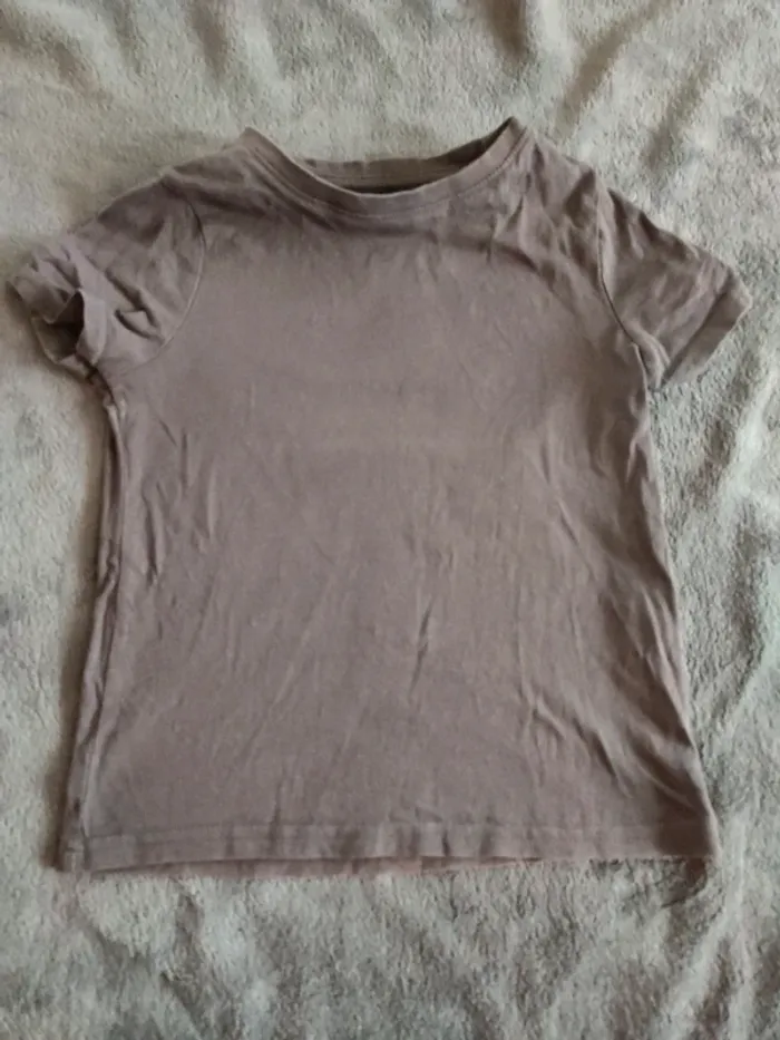 Tee shirt manches courtes noir garçon