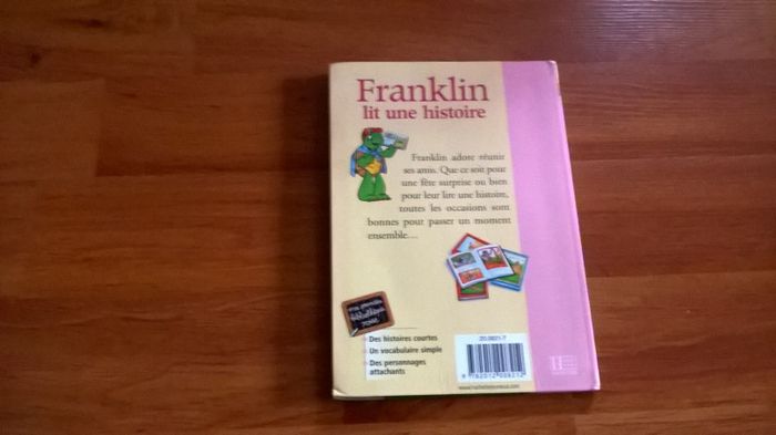 livre franklin lit une histoire - photo numéro 2