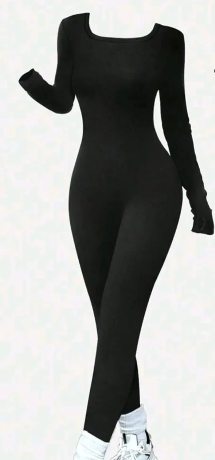Combinaison pantalon noire shein 9 ans neuf - photo numéro 6