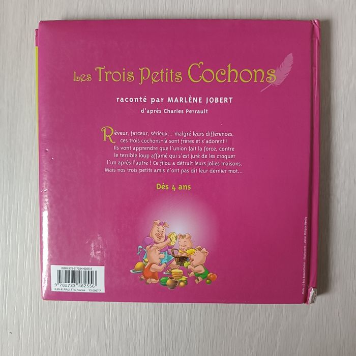Livre les plus beaux contes du monde Les trois petits cochons - photo numéro 2