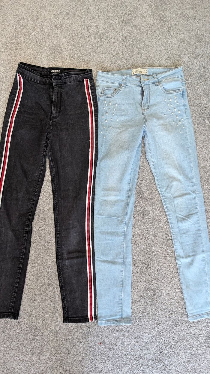 Lot de 2 jeans slim