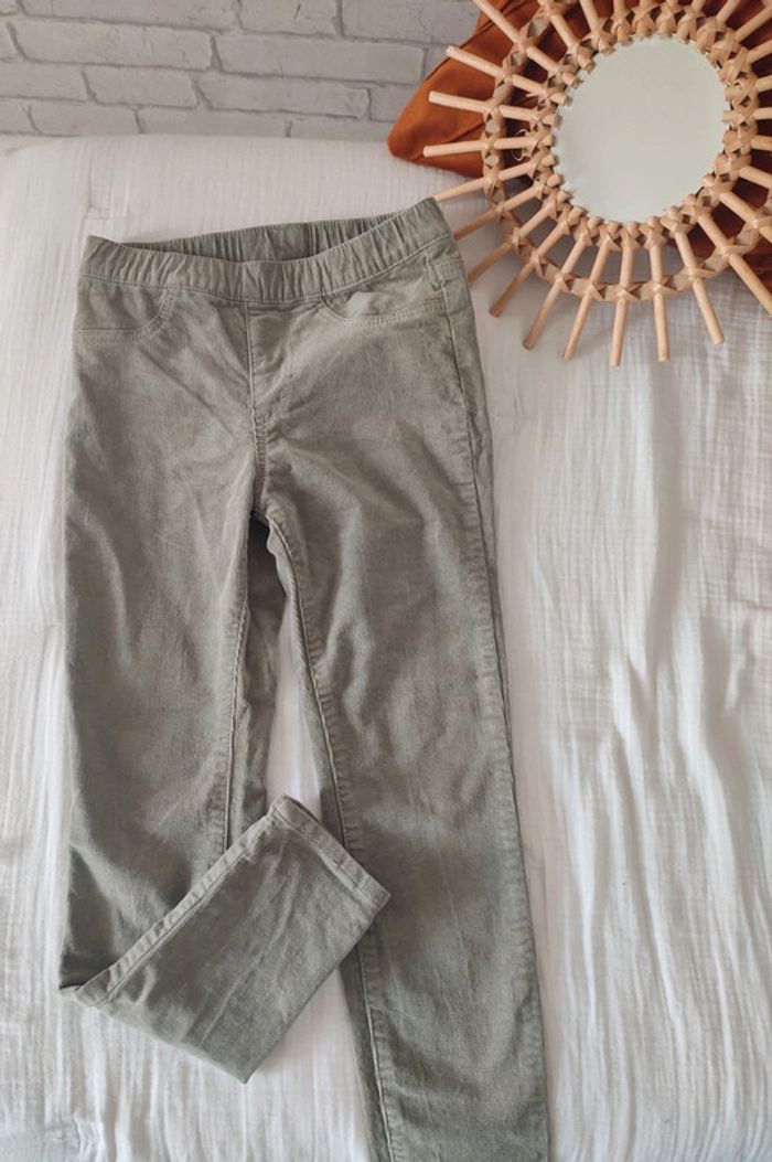 Pantalon legging velours fin côtelé H&M – Taille 6 ans