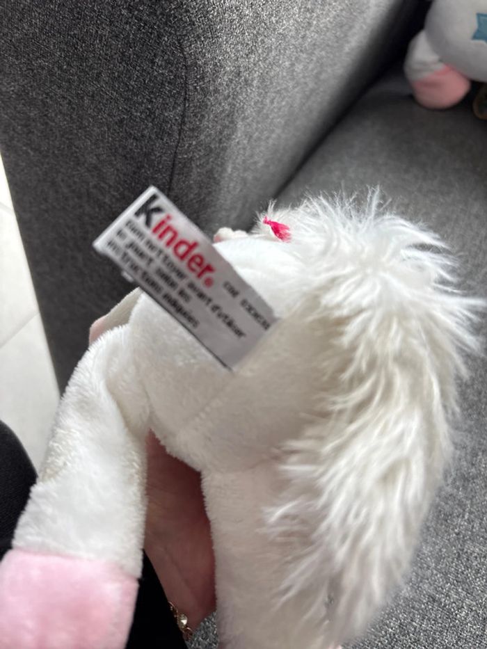 Peluche licorne Kinder - photo numéro 3