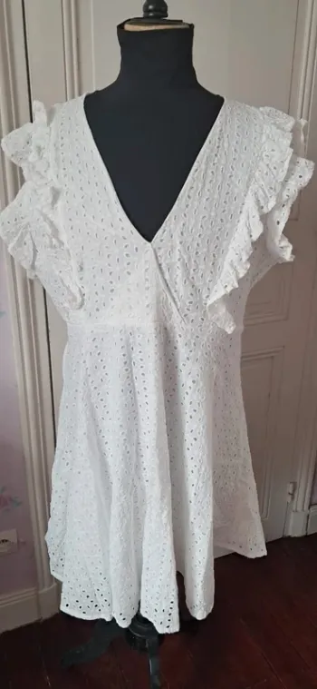 Robe blanche Shein 2XL