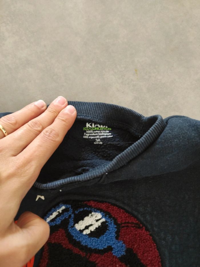 Sweat 3 ans Kiabi - photo numéro 4