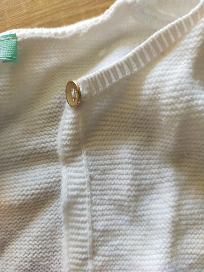 Gilet court bébé fille taille 12 mois - photo numéro 3