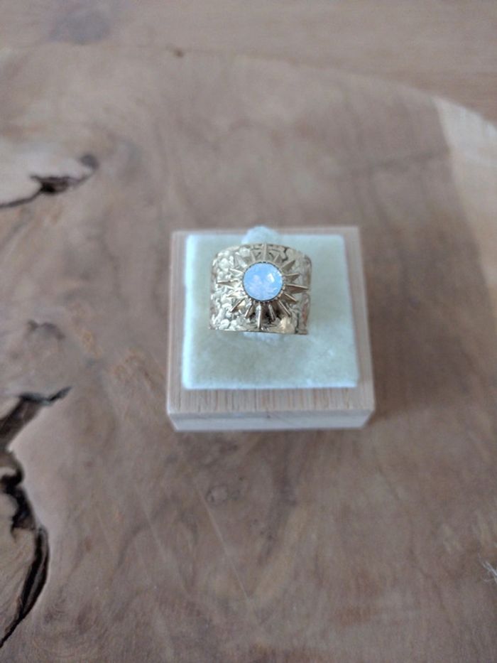 Bague Bohm soleil et cristal - photo numéro 2