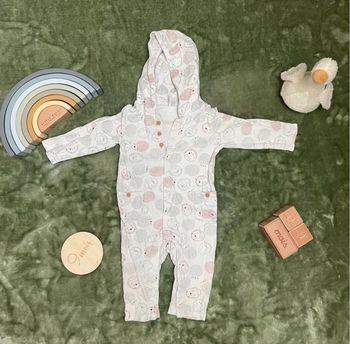 Combinaison longue imprimé hérisson