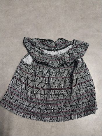 tee shirt tunique fille 3 ans