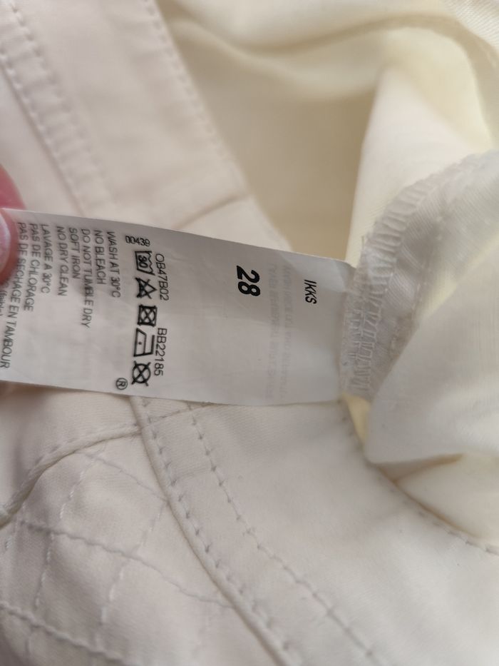 Pantalon T38 blanc IKKS - photo numéro 5