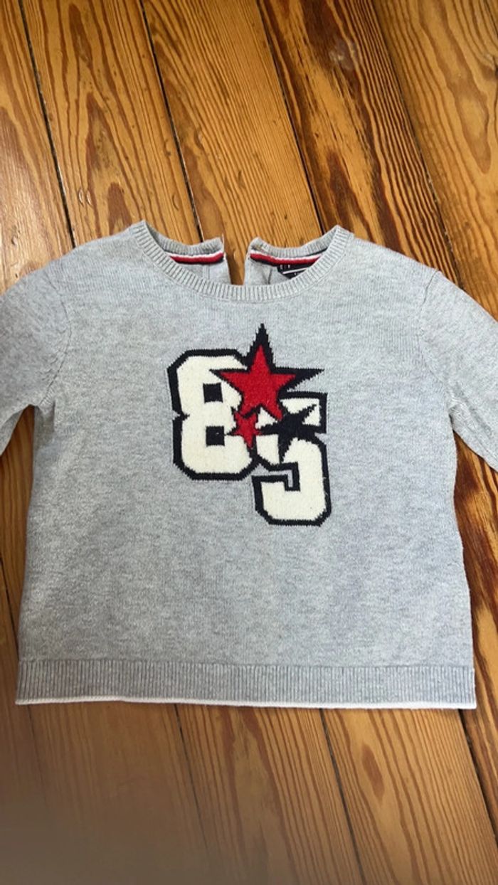 Pull-over bébé fille ou mixte Tommy Hilfiger - photo numéro 2