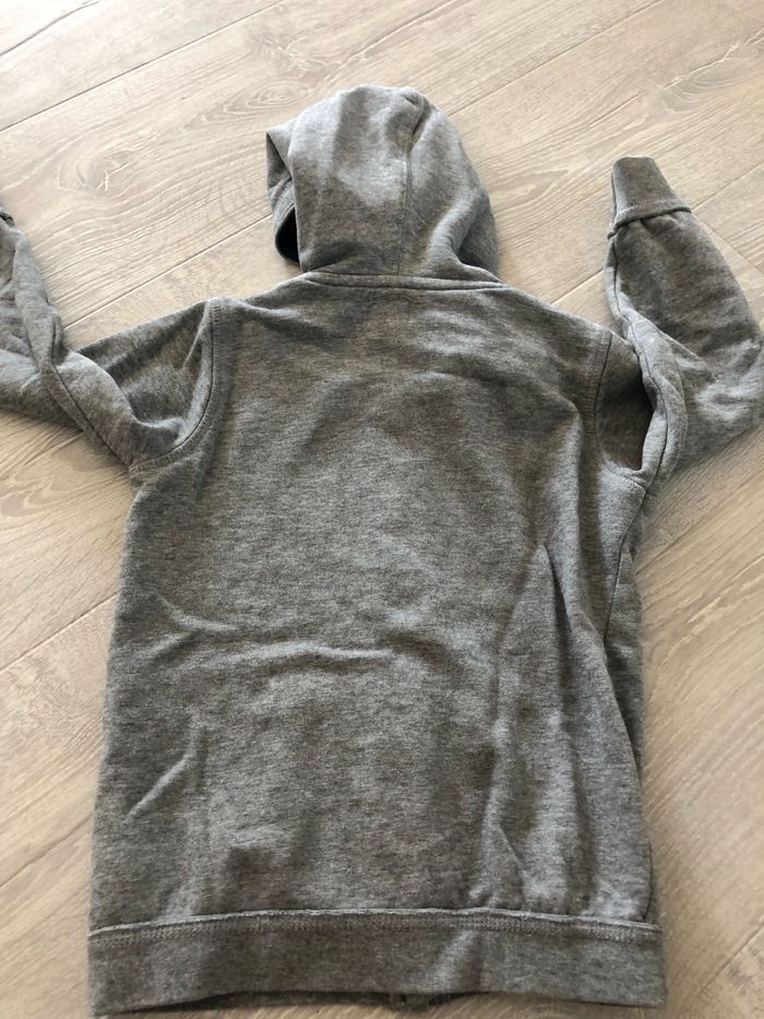 Veste grise zippé 3-4 ans - photo numéro 5