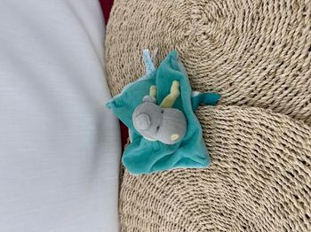 Doudou plat hippopotame BABY NAT