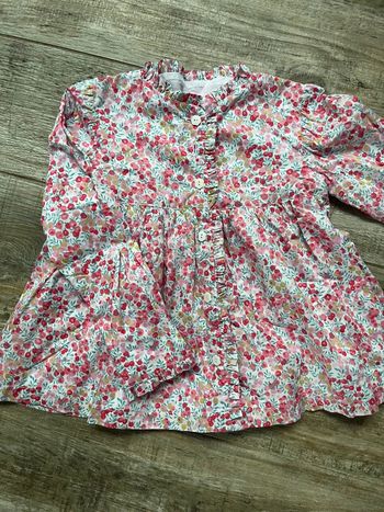 Blouse en Liberty