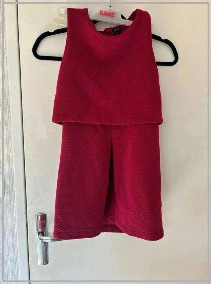 Magnifique  robe  bordeaux  kiabi  10ans - photo numéro 3