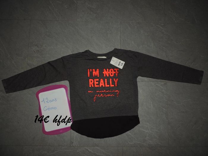 haut gémo taille 12 ans