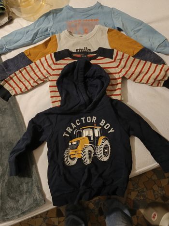 Lot sweat 3 ans garçon 