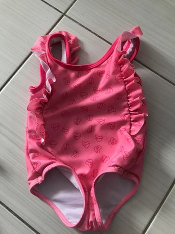 Maillot de bain Rose bebe fille