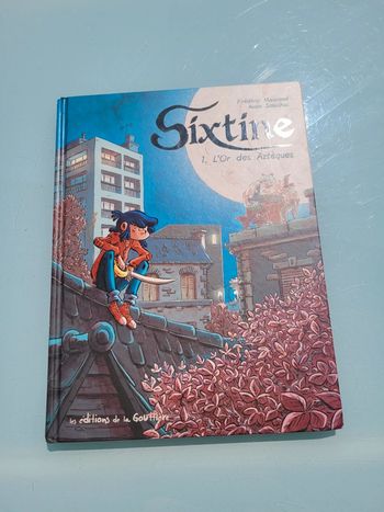 BD Sixtine tome 1 : L'or des Aztèques