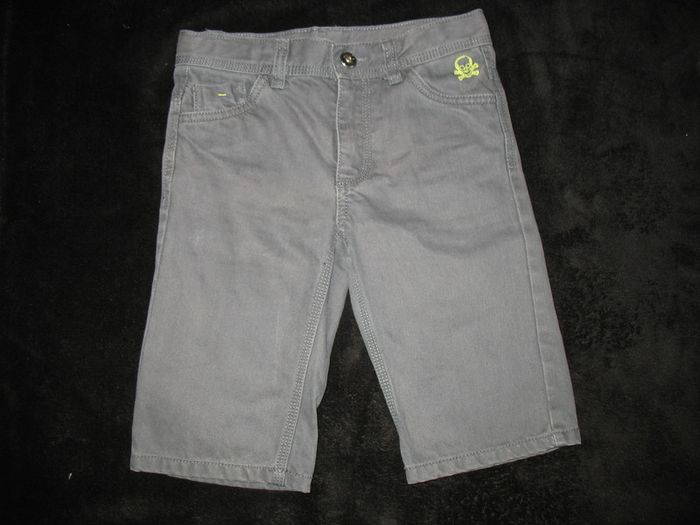 ENSEMBLE 3 PCS GARÇON : CHEMISE ML + TEE SHIRT MC + BERMUDA "TAPE A L’ŒIL" - 9 / 10 ANS - n°01 - photo numéro 7