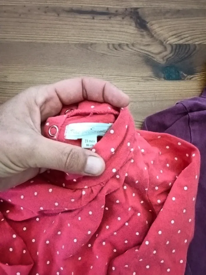 Lot de sous pulls 23 mois fille - photo numéro 6