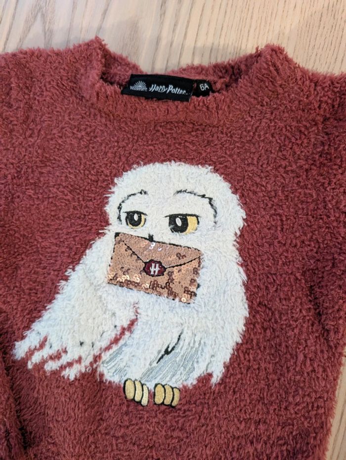 Pull tout doux Edwige Harry Potter - photo numéro 3