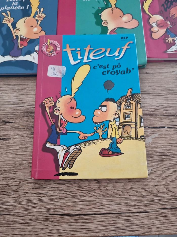 lot de 5 bd de poche titeuf zep - photo numéro 4