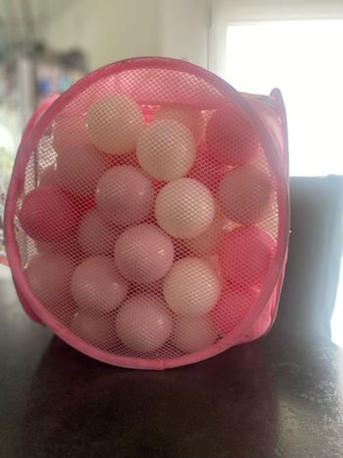 Sac de 100 balles plastiques