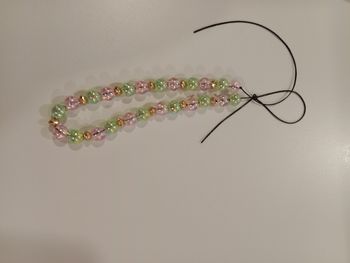 Bracelet de téléphone vert et rose