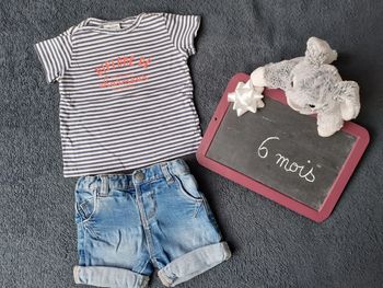 Ensemble garçon short + tee-shirt