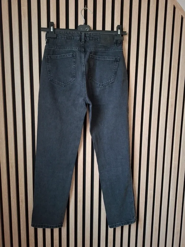 Jeans moderne boyfriends mom noir T 34 - photo numéro 10
