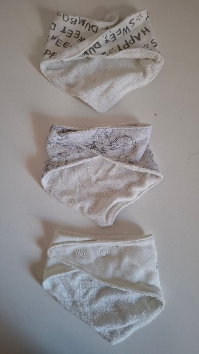 Bavoir bandana dambo - photo numéro 2