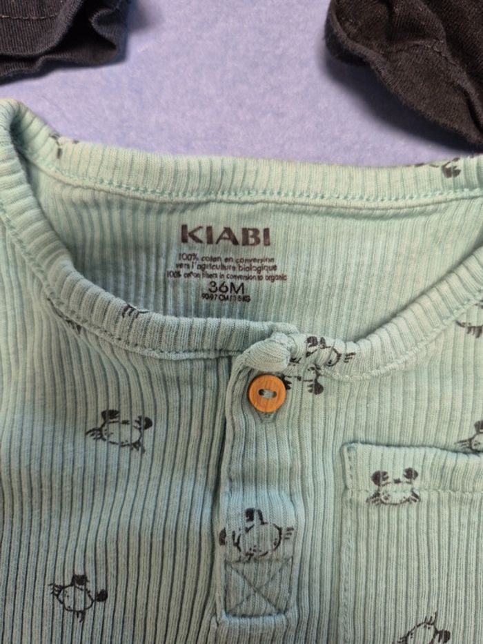 Lot 3 tee shirt manche courte 3 ans - photo numéro 2
