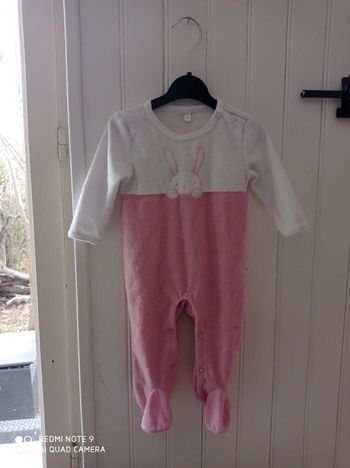 Pyjama manches longues taille 68
