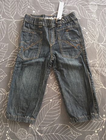 Jean noir - Kidkanaï - 86cm/24m