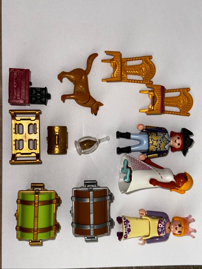 Playmobil lot personnages pirates trésors princesses - photo numéro 2