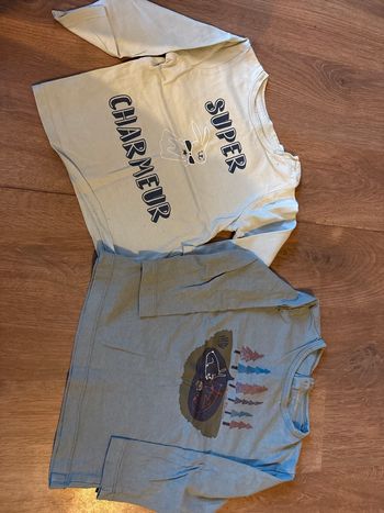 T-shirts manches longues 24 mois