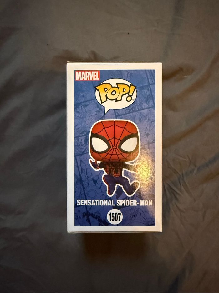 Funko Pop Sensational Spider-Man – Marvel – n°1507 – 2025 Summer Convention Limited Edition - photo numéro 4