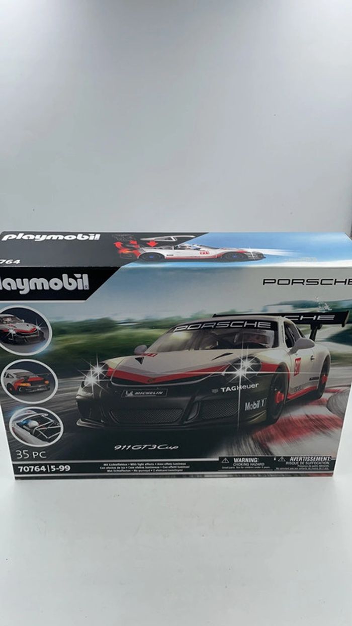 Playmobil Porsche 911 Gt3 Cup N•70764 neuf - photo numéro 5
