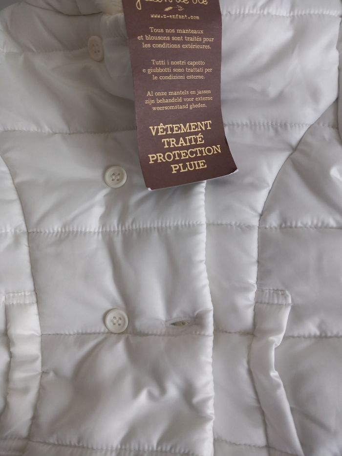 Veste grain de blé taille 6M 67cm - photo numéro 2