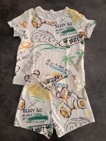 Pyjama d'été Shein 4 ans