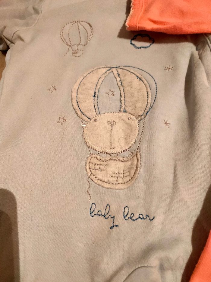 Lot de 2 pyjamas en coton - photo numéro 2