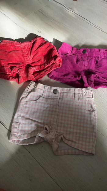 3 shorts